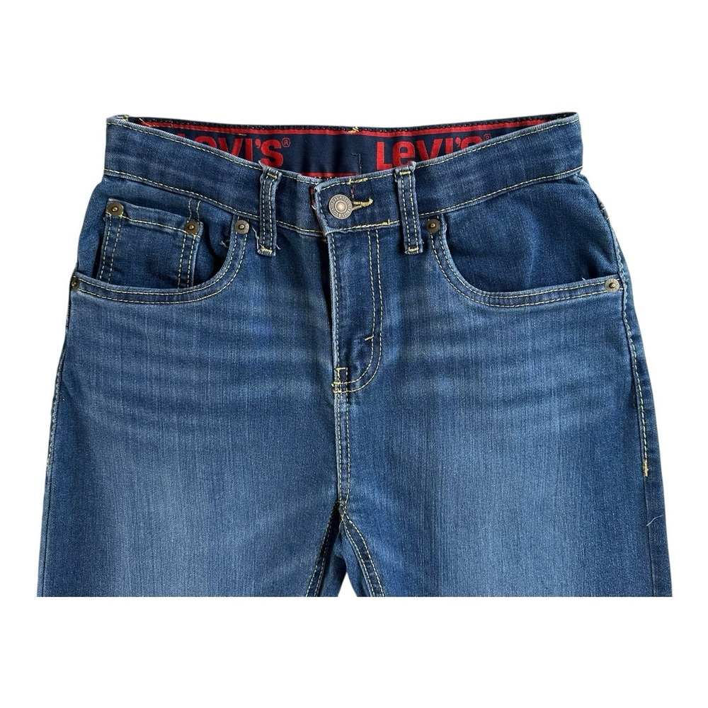 Levi's 514 Vintage Women's‎ Blue Skinny  Mid Rise Jeans Size 14 Regular - Picture 2 of 16